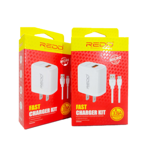 Cargador Redd Modelo RD-03V en V8 o Micro USB