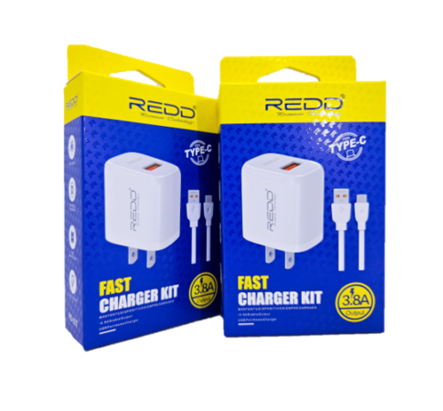 Cargador Redd de Carga Rápida RD-03T En Tipo C