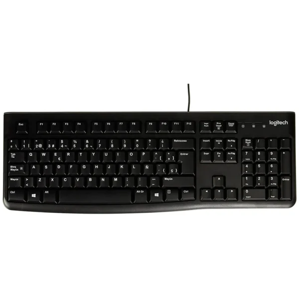 Teclado Logitech K120 a Cable USB