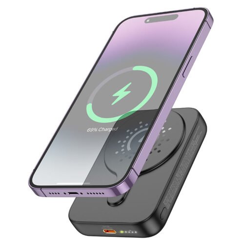 Power Bank 10000mAh Inalámbrico Magnético Hoco J117A