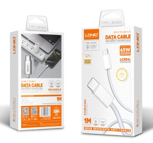 Cable LDNIO LC901C (USB-C a USB-C)