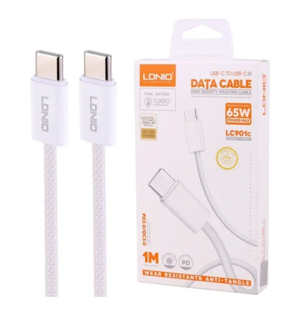 Cable LDNIO LC901C (USB-C a USB-C)