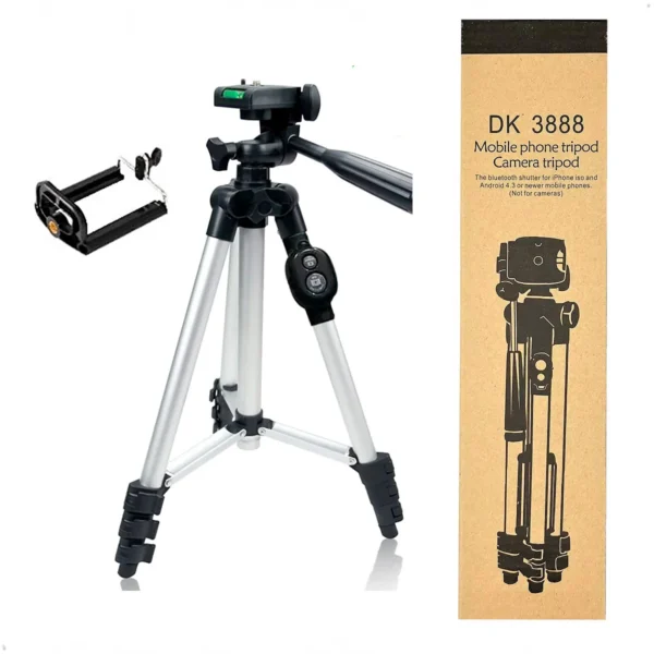 Trípode para Celular y Cámara 388 Bluetooth