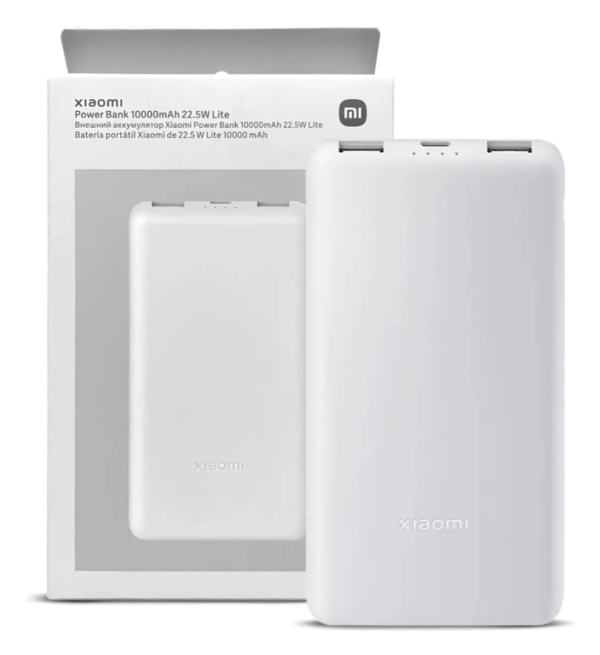 imagen_2025-06-04_123416608 Power Bank Xiaomi 10000 Mah Tipo C 22.5w Lite Slim Fast Char Blanco